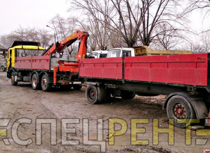 Аренда платформы с краном манипулятором MAN
26.403 30 тонн MAN 26.403