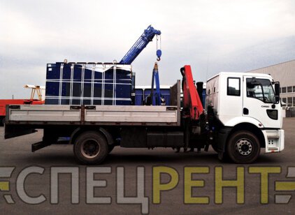 Аренда FORD Cargo 10 тонн с пирамидой и
манипулятором FORD Cargo