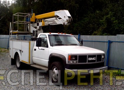 Аренда автовышки GMC 9.5 метра GMC