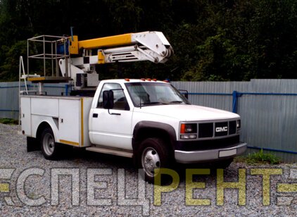 Аренда автовышки GMC 9.5 метра GMC