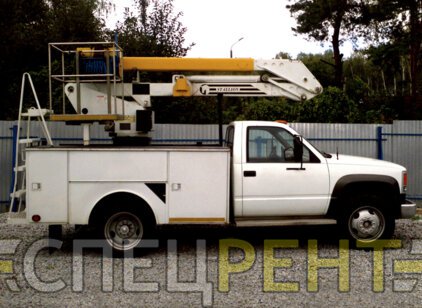 Аренда автовышки GMC 9.5 метра GMC