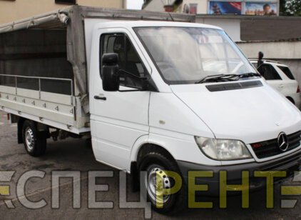 Перевозки бортовым спринтером до 1600 кг Mercedes Sprinter 3 метра