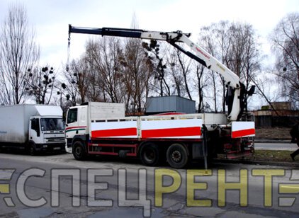 Аренда крана манипулятора DAF CF 380 10 тонн DAF CF 380