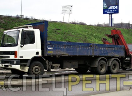 Услуги крана манипулятора DAF CF 250 12 тонн DAF CF 250