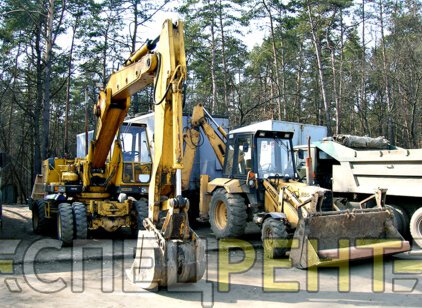 Аренда полноповоротного экскаватора HANOMAG HANOMAG