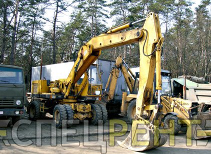 Аренда полноповоротного экскаватора HANOMAG HANOMAG