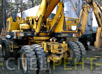 Аренда полноповоротного экскаватора HANOMAG HANOMAG