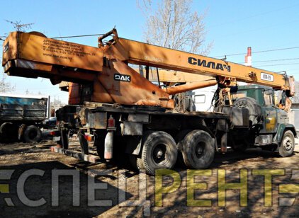 Услуги автокрана КРАЗ 25 тонн КРАЗ