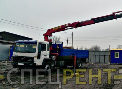 Аренда и услуги крана манипулятора VOLVO FL619 8
тонн VOLVO FL619