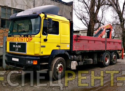 Аренда и услуги крана манипулятора MAN 26.403 15
тонн MAN 26.403