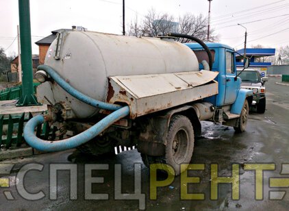 Аренда и услуги илососа ГАЗ Илосос ГАЗ