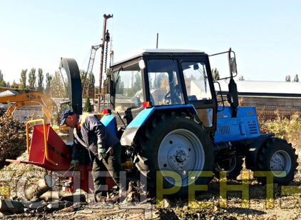 Аренда и услуги дереводробильной машины МТЗ Дереводробильная машина