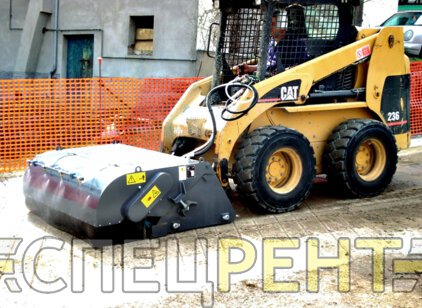 Аренда CATERPILLAR с бункерной щеткой BU115 Бункерная щетка CAT