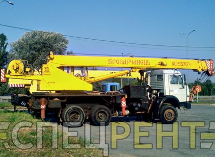 Услуги автокрана КАМАЗ КС-55712-1 Броварчанець 25
тонн КАМАЗ КС-55712-1