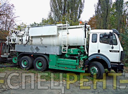 Аренда ассенизатора MERCEDES BENZ Ассенизатор MERC