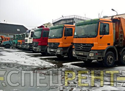 Аренда самосвала MERCEDES 30 тонн MERCEDES
