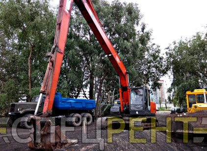 Услуги полноповоротного экскаватора HITACHI ZAXIS
200LC HITACHI ZAXIS 200LC