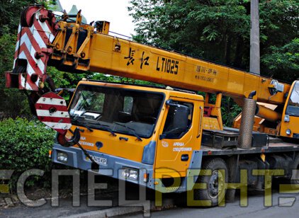 Аренда автокрана LT1025 LT1025