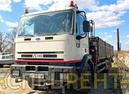 Аренда и услуги крана манипулятора IVECO 15 тонн IVECO