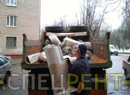 Заказать вывоз строймусора Вывоз
строительного мусора