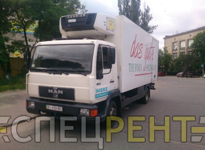 Грузоперевозки рефрижератором МАН 5 тонн MAN