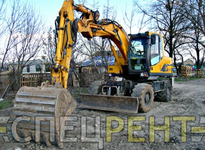 Аренда полноповоротного экскаватора JCB JS130W JCB JS130W