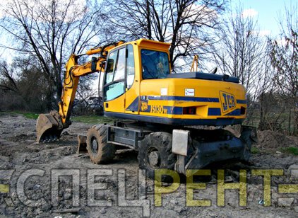 Аренда полноповоротного экскаватора JCB JS130W JCB JS130W